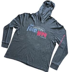 Disney Epcot International Food & Wine Festival hooded shirt size XXL